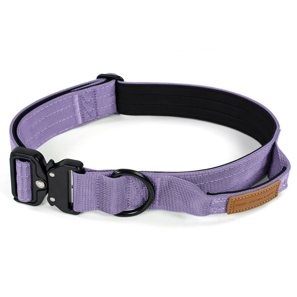 The Golden Life Trail Collar – Dog Collar with Built-In Handle