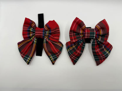 Velvet & Vibes Dog Bow Collection