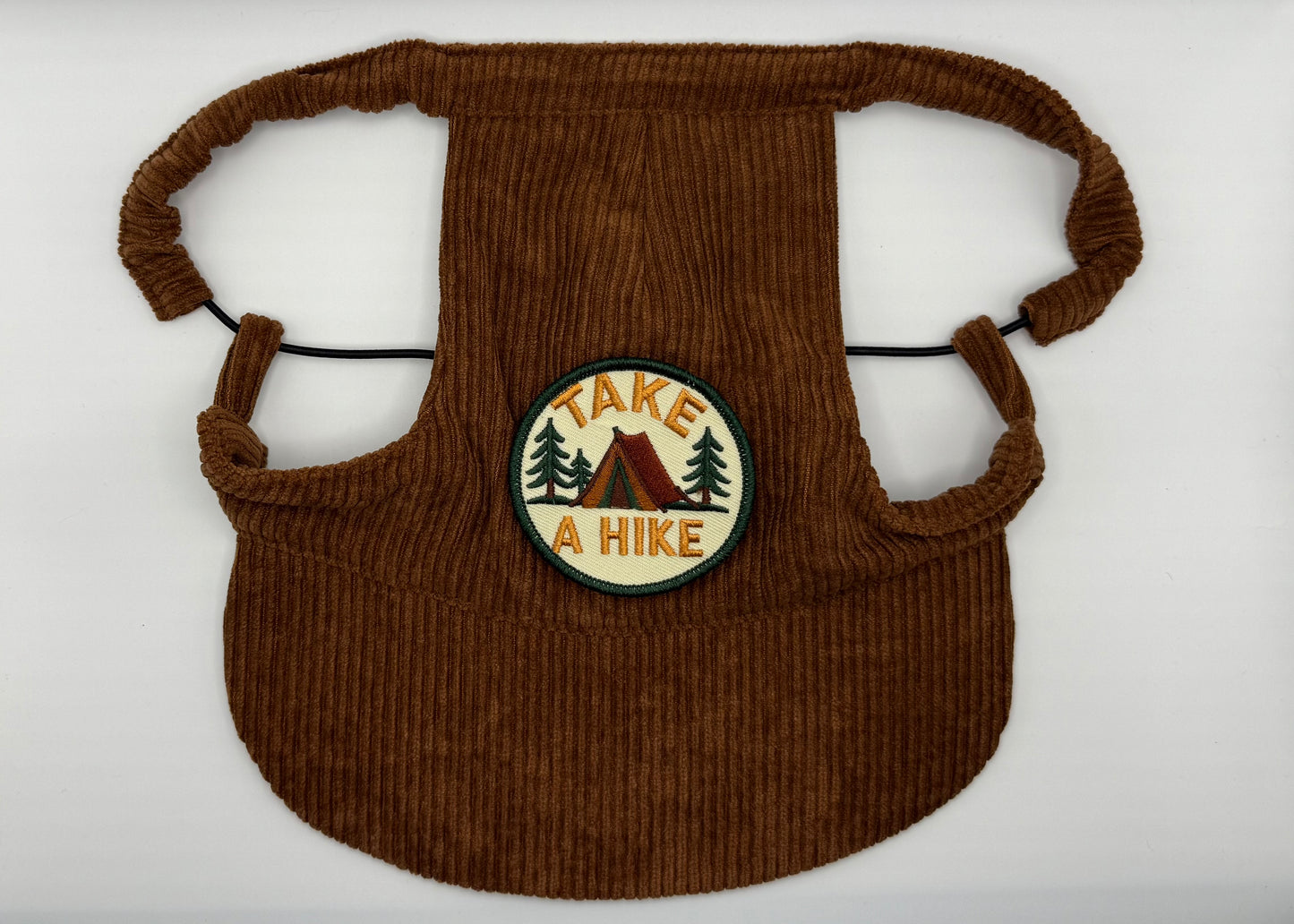 🌰 Corduroy Dog Hat – Toasty Pecan (Brown)