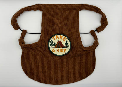 🌰 Corduroy Dog Hat – Toasty Pecan (Brown)