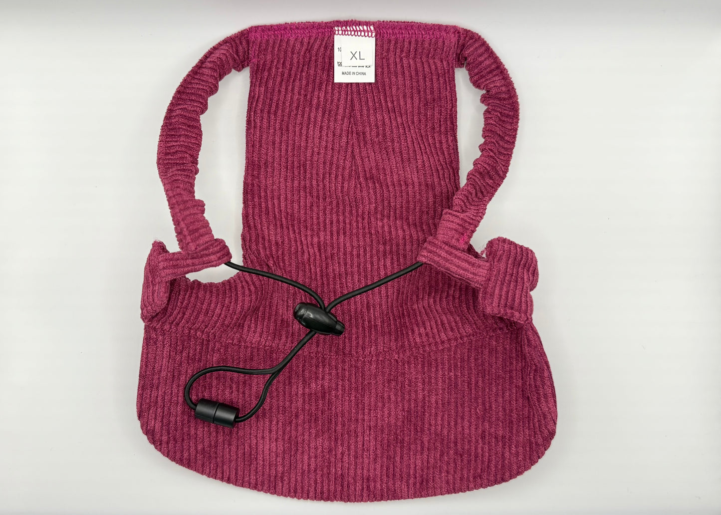 🍇 Corduroy Dog Hat – Orchard Plum (Wine)