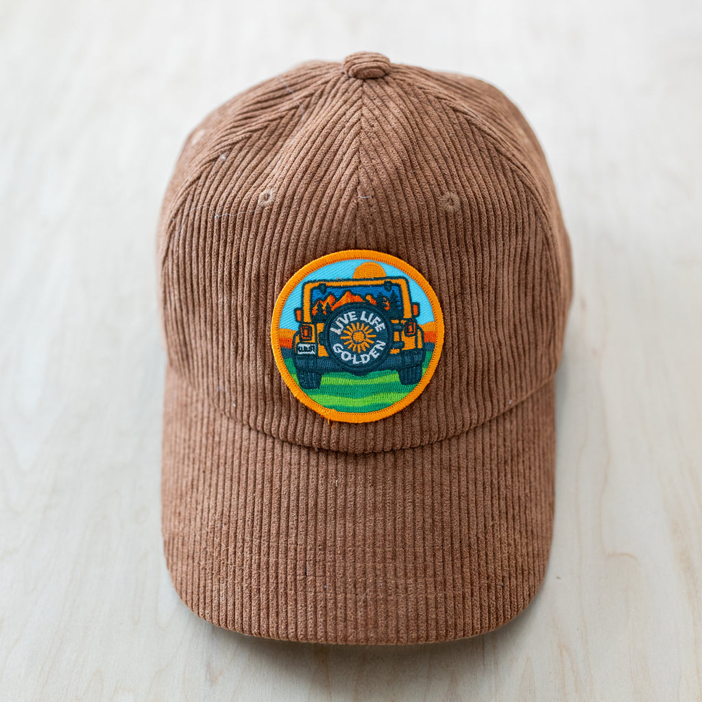 Corduroy Patch Human Hat Collection
