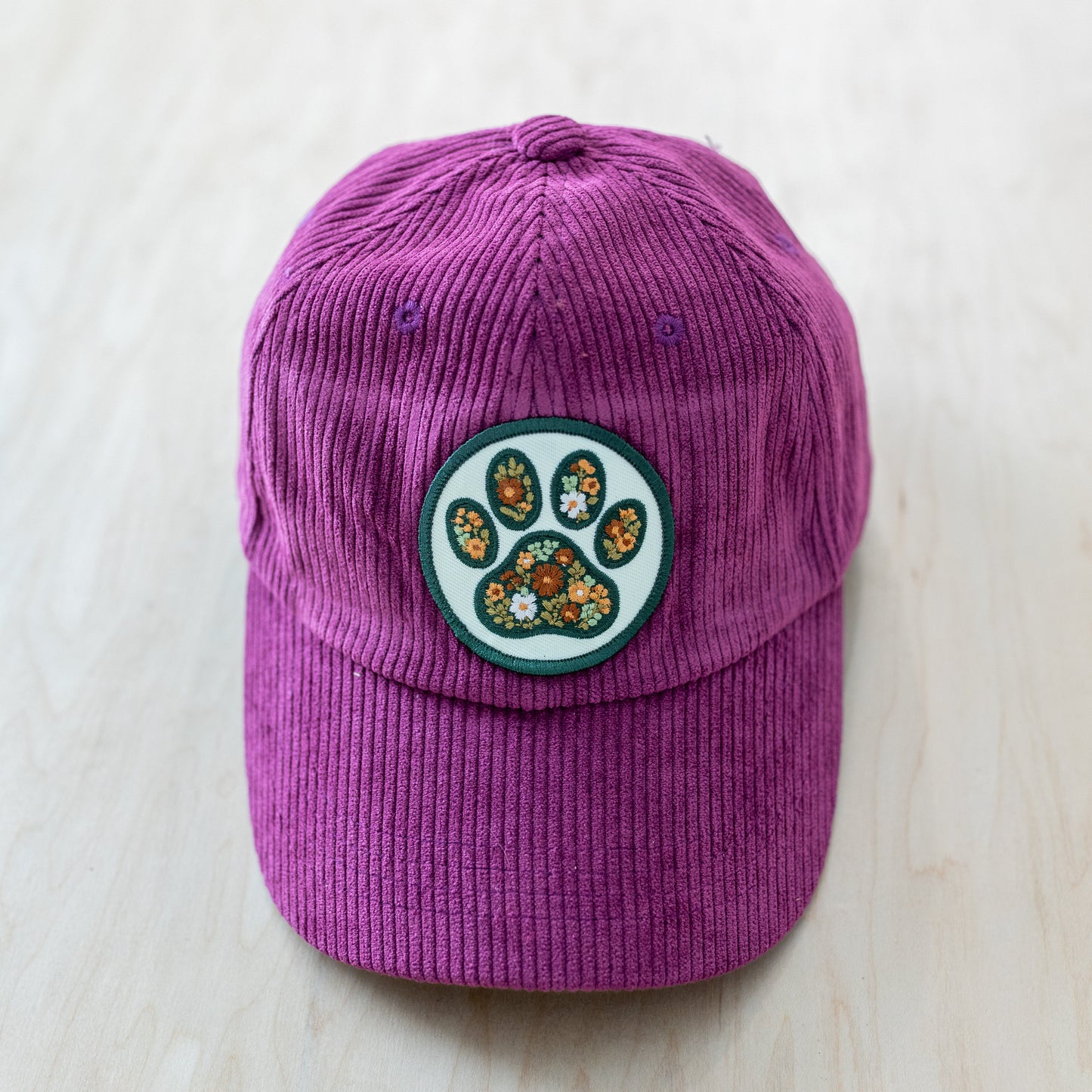 Corduroy Patch Human Hat Collection