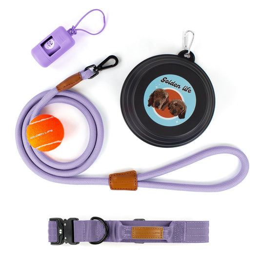 Lavender Trail Leash Kit