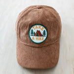 Corduroy Patch Human Hat Collection