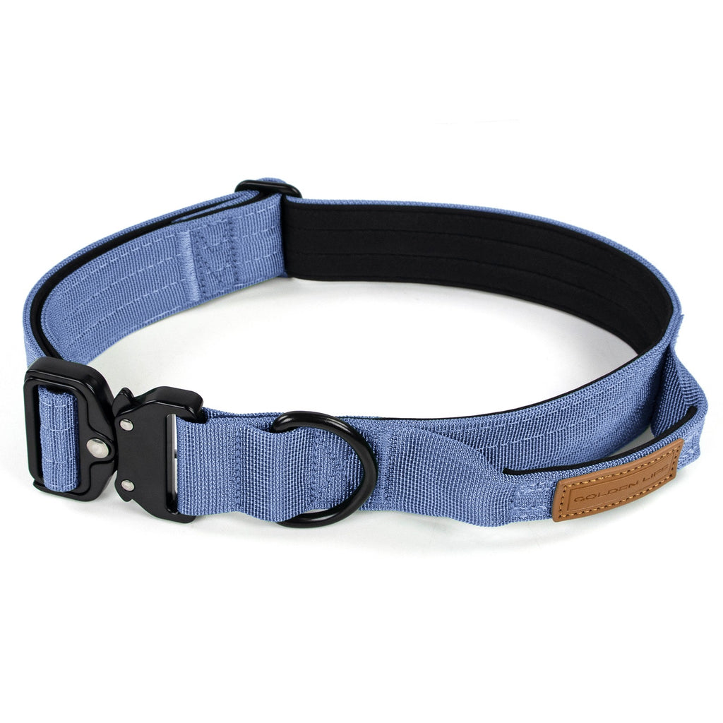 The Golden Life Trail Collar – Dog Collar with Built-In Handle