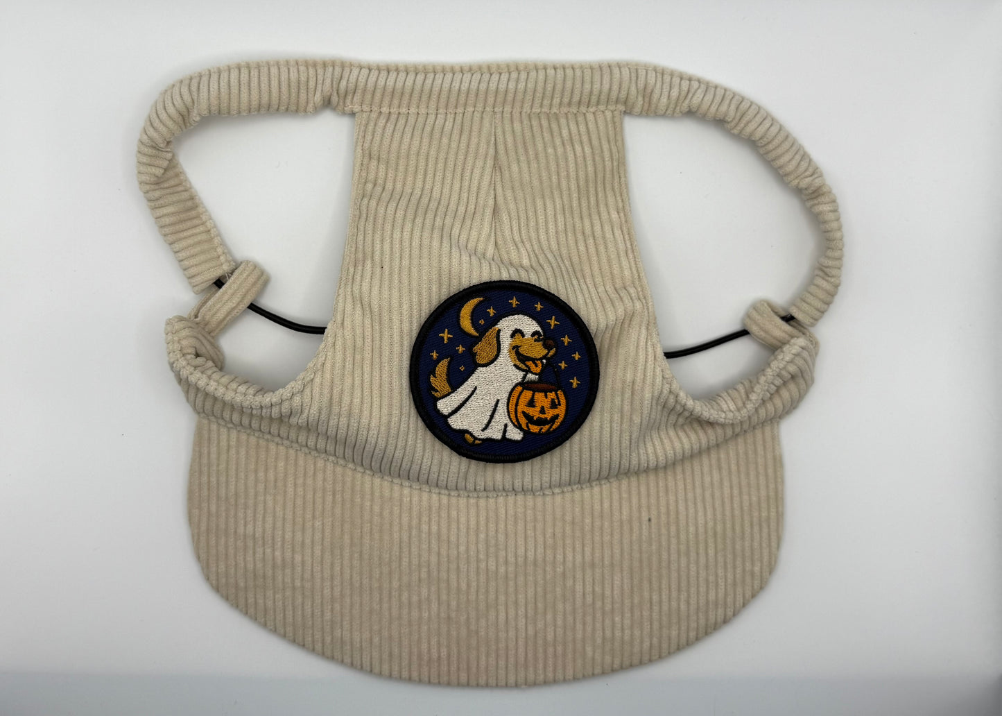 ☕ Corduroy Dog Hat – Vanilla Chai (Cream)