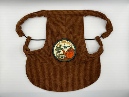 🌰 Corduroy Dog Hat – Toasty Pecan (Brown)