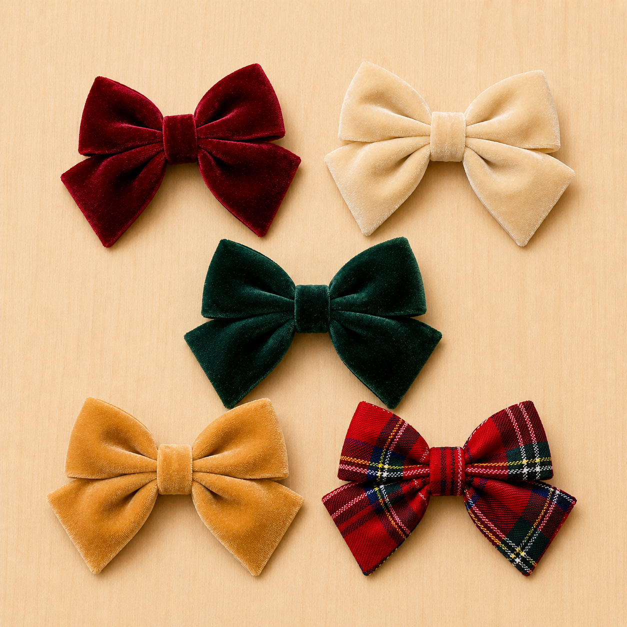 Velvet & Vibes Dog Bows