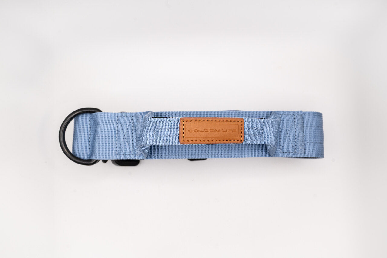 The Golden Life Trail Collar – Dog Collar with Built-In Handle