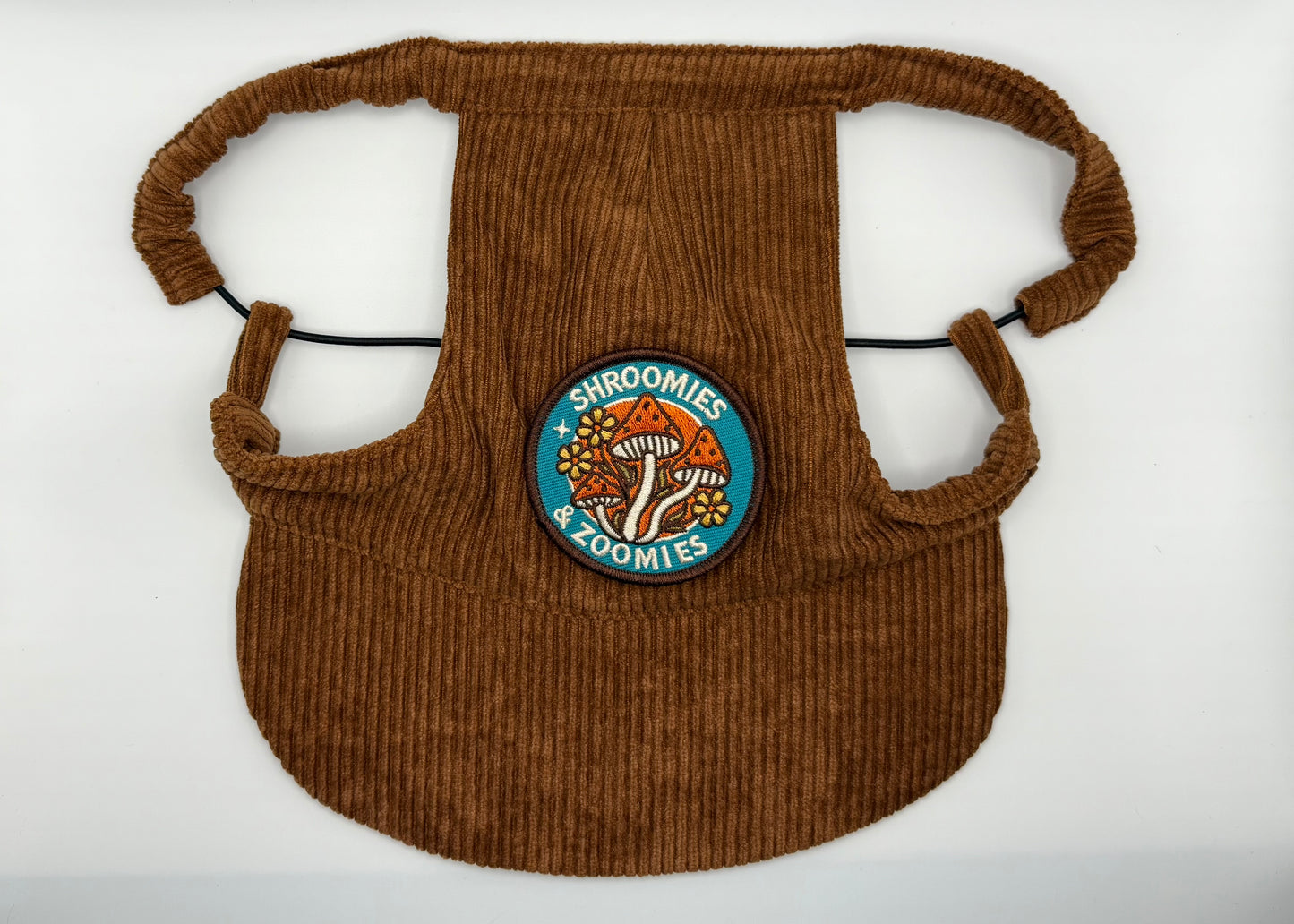 🌰 Corduroy Dog Hat – Toasty Pecan (Brown)