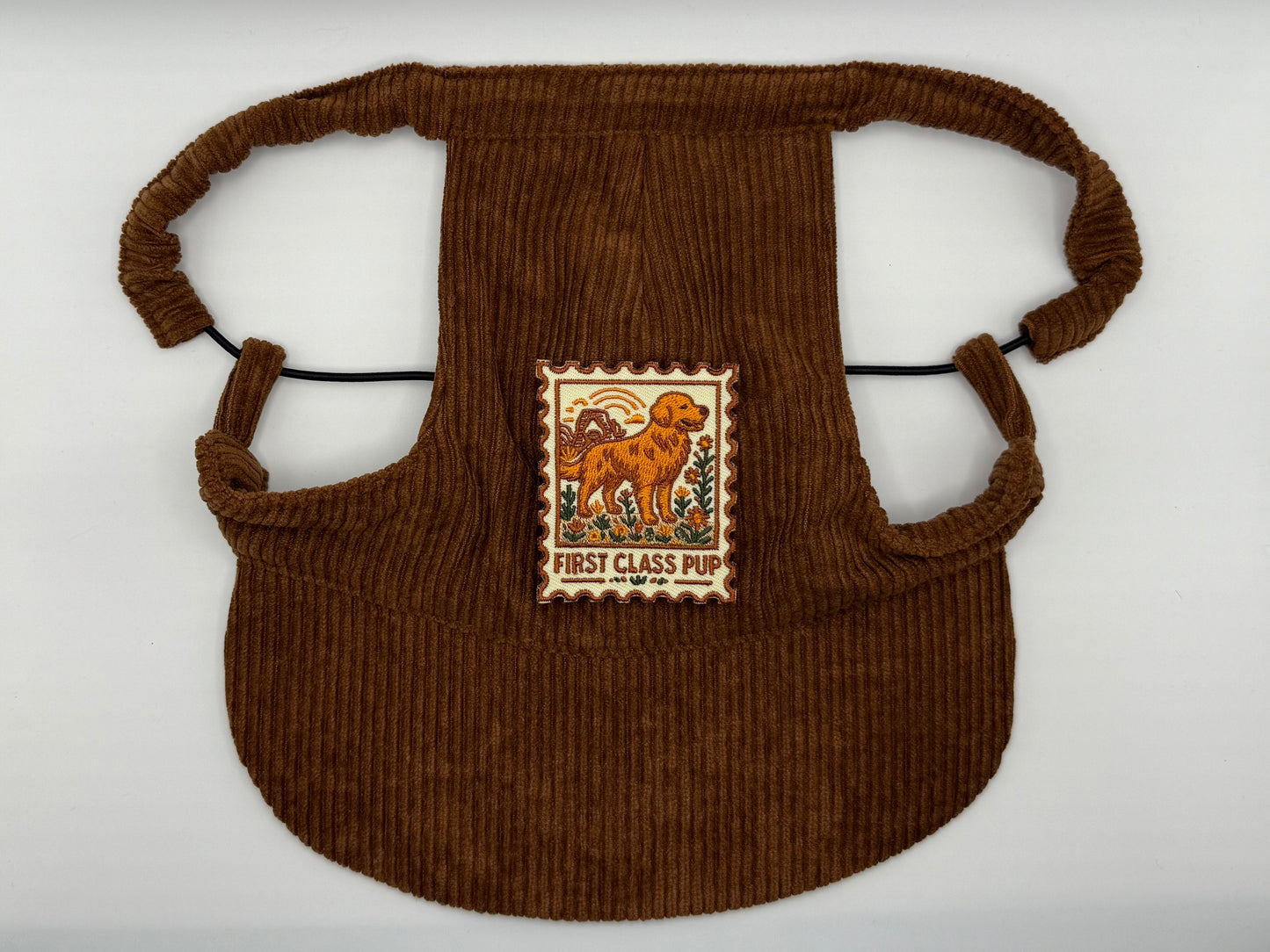 🌰 Corduroy Dog Hat – Toasty Pecan (Brown)