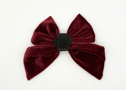 Velvet & Vibes Collection | Dog Bows for Christmas & The Holidays