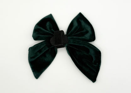 Velvet & Vibes Collection | Dog Bows for Christmas & The Holidays