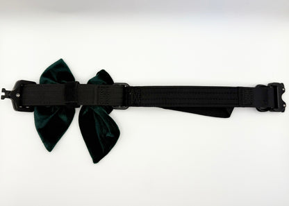 Velvet & Vibes Collection | Dog Bows for Christmas & The Holidays