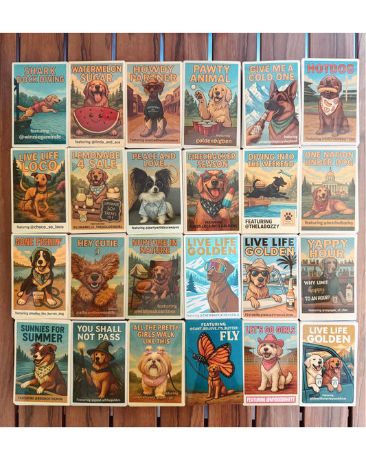 Pups in the Community Sticker Pack