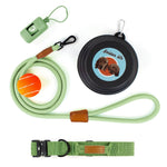 The Golden Life Trail Collar + Leash Kit